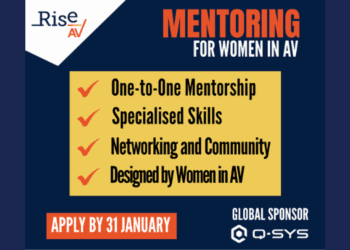 Rise AV Mentoring Programme Now Open in APAC