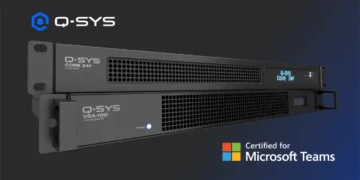 QSC Expands Microsoft Teams Ecosystem with Q-SYS VisionSuite VSA-100 and Core 24f Certification