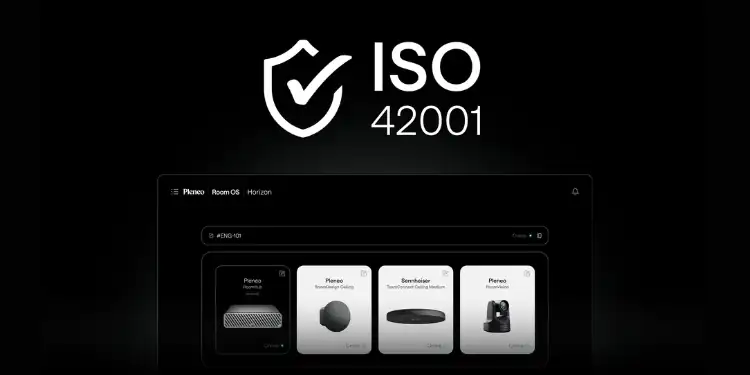 AI in the Meeting Room Grows Up: Pleneo Sets a New Governance Benchmark with ISO 42001
