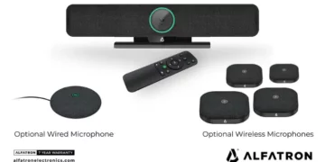 Alfatron Electronics Unveils All-in-One 4K Video Soundbar for Smarter Meeting Spaces