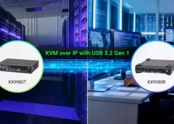 ATEN Debuts Industry-First KVM over IP with USB 3.2 and Secure VM Access for Modern Control Rooms
