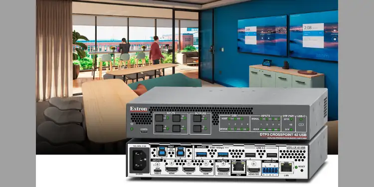 Extron Introduces Compact 4K/60 Matrix Switcher for Seamless USB Switching and Extension