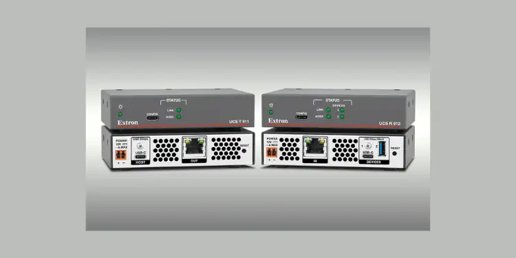 Extron Debuts Long-Reach USB 5Gbps Extenders for AV Installations
