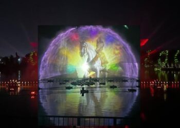 Spandan: A Symphony of Light, Water and Storytelling