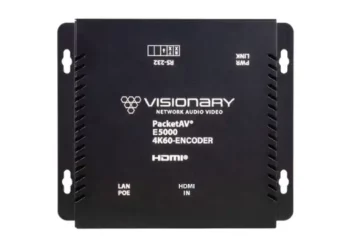 Visionary Expands 5 Series Lineup with New E5000 AV-over-IP Encoder
