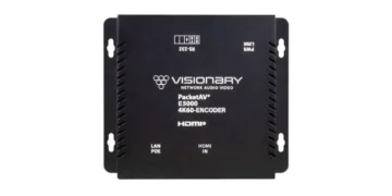 Visionary Expands 5 Series Lineup with New E5000 AV-over-IP Encoder
