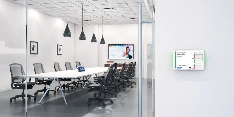 Extron Streamlines Workspace Management with New TLS 35 Series Scheduling Panels