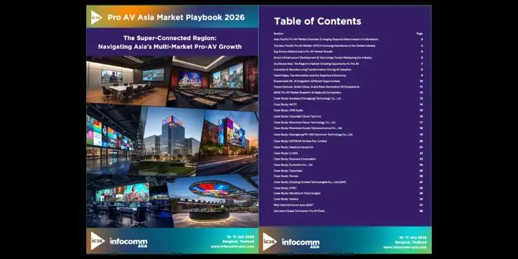 InfoComm Asia 2026: The Market Playbook Reshaping Asia-Pacific’s Digital Future
