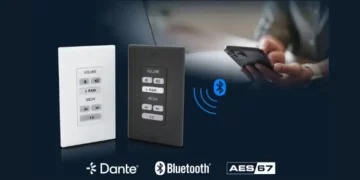 Extron Simplifies BYOD Conferencing with New Bluetooth Dante Audio Interface