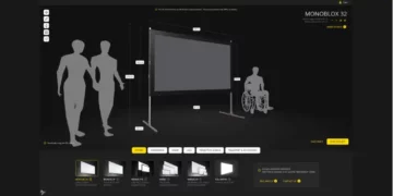 AV Stumpfl Simplifies Projection Screen Specification with Interactive 3D and AR Configurator