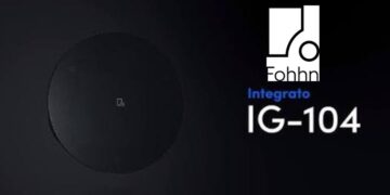 Fohhn Audio Launches IG-104 Premium Ceiling Loudspeaker