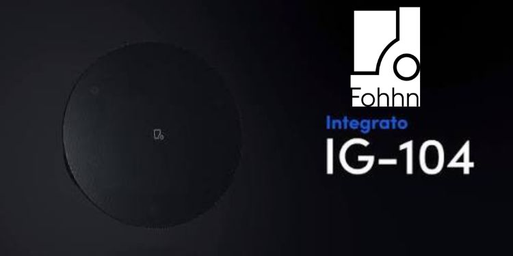 Fohhn Audio Launches IG-104 Premium Ceiling Loudspeaker