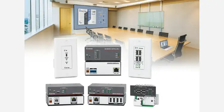 Extron Takes USB Connectivity to 600 Metres with New Extender and Switching Platform