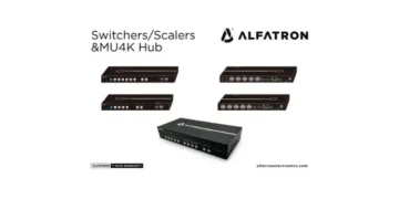 Alfatron Electronics Debuts the WU4-8K and WU6-8K Switchers / Scalers and the MU4K Hub