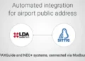 Sittig Technologies and LDA Audio Tech Integrate PAXGuide with NEO+ for Airport Announcements